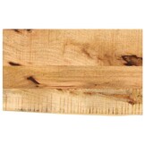 Mangohouten Tafelblad Naturel Rand 50x40cm - 29% Korting!