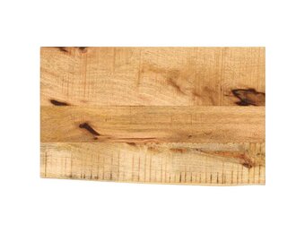 Mangohouten Tafelblad Naturel Rand 50x40cm - 29% Korting!