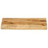 Mangohouten Tafelblad Naturel Rand 50x40cm - 29% Korting!
