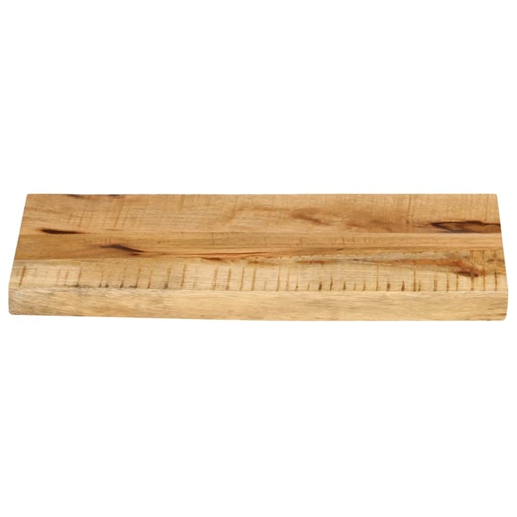 Mangohouten Tafelblad Naturel Rand 50x40cm - 29% Korting!