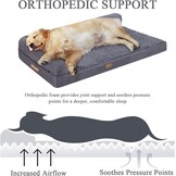 Orthopedisch Hondenbed Middelgroot - 34% Korting