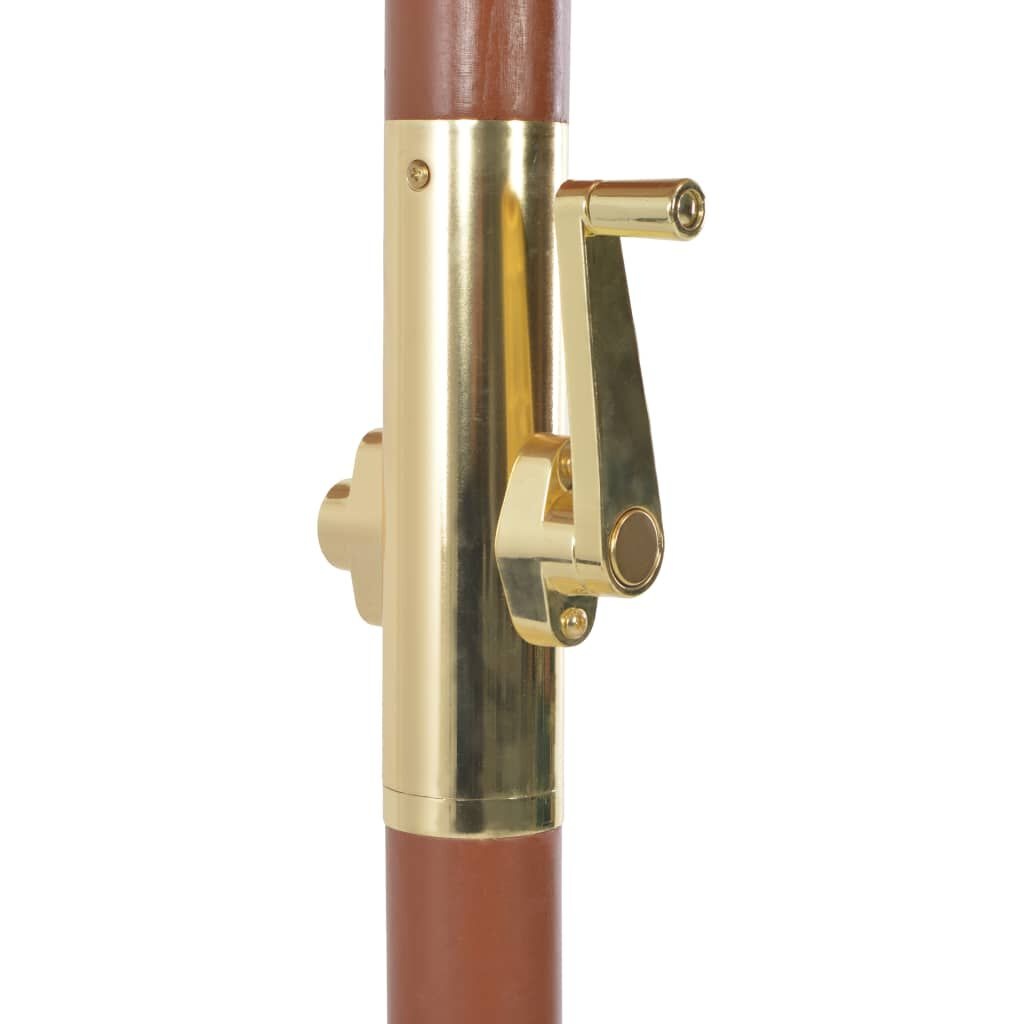 VidaXL Parasol Houten Paal 300cm Terracotta - 34% Korting!