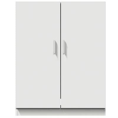 vidaXL Wasmachinekast 71x71,5x91,5 cm wit