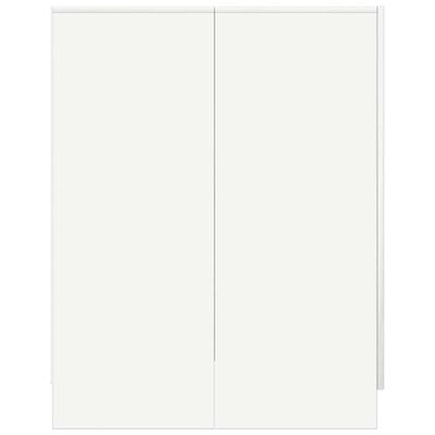 vidaXL Wasmachinekast 71x71,5x91,5 cm wit