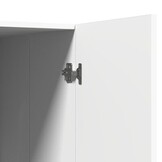 vidaXL Wasmachinekast 71x71,5x91,5 cm wit