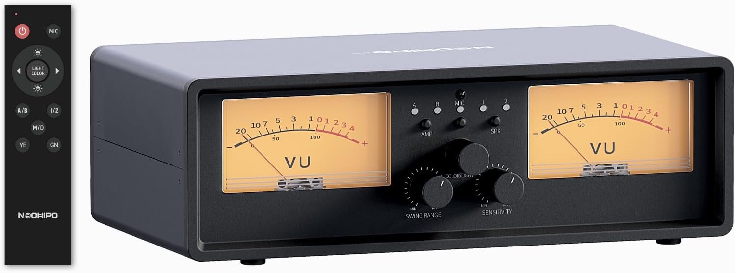 ET30 VU Meter Versterker Speaker Selector Switch met Afstandsbediening