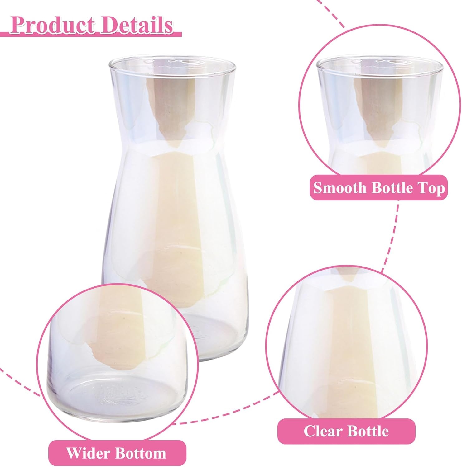 Glazen Vaas Helder Glas 20cm - 31% Korting!