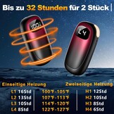 Oplaadbare Handwarmers Set van 2 | 33% Korting