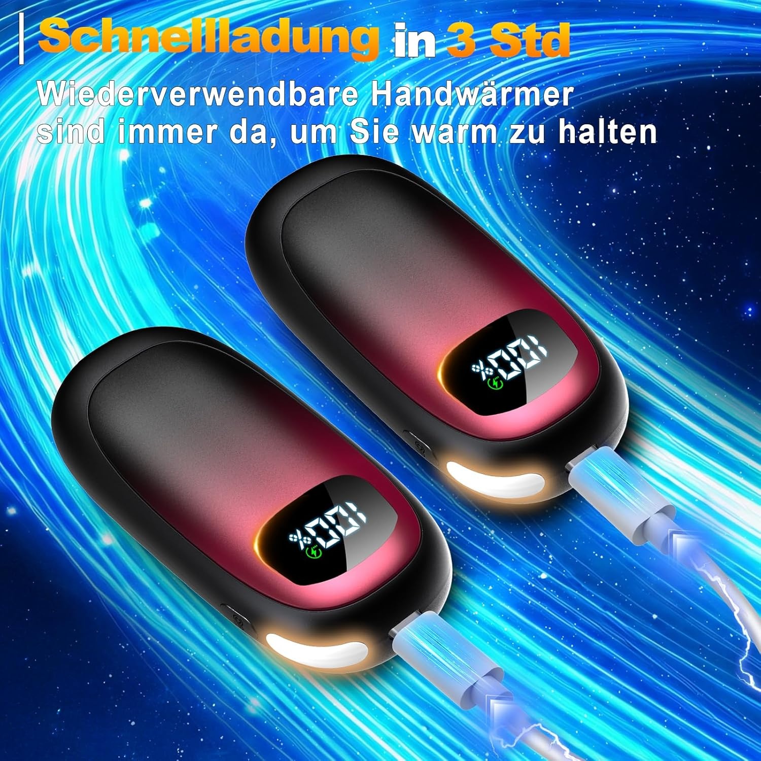 Oplaadbare Handwarmers Set van 2 | 33% Korting