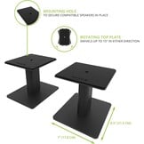 Kanto SP6HD Universele Desktop Luidsprekerstandaards - 6 inch - Zwart (2 stuks)