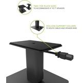 Kanto SP6HD Universele Desktop Luidsprekerstandaards - 6 inch - Zwart (2 stuks)
