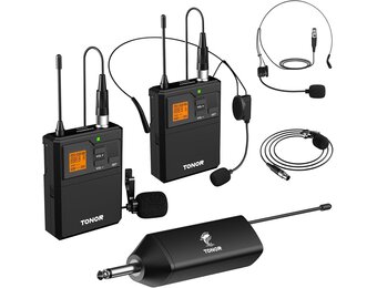 Draadloze Microfoonset UHF - 34% Korting!