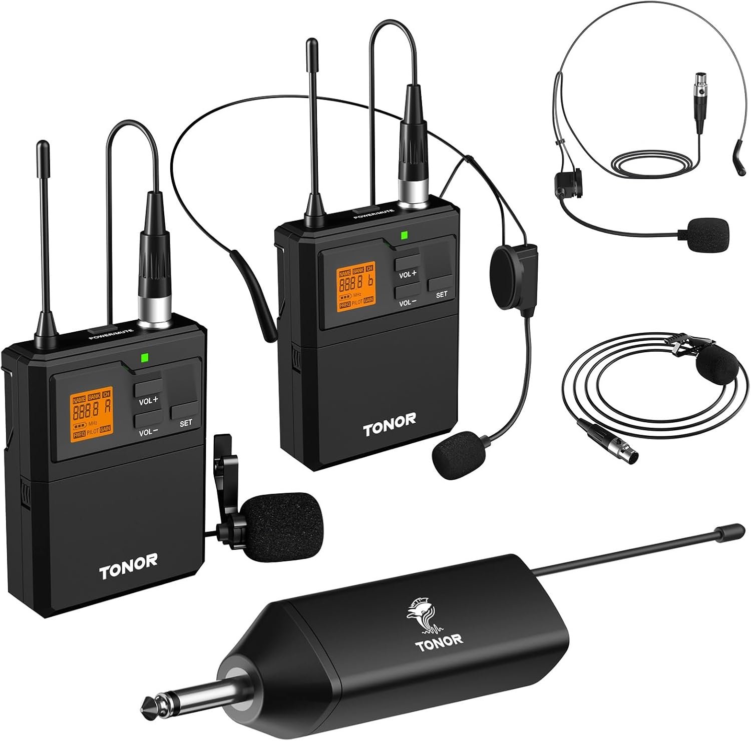 Draadloze Microfoonset UHF - 34% Korting!