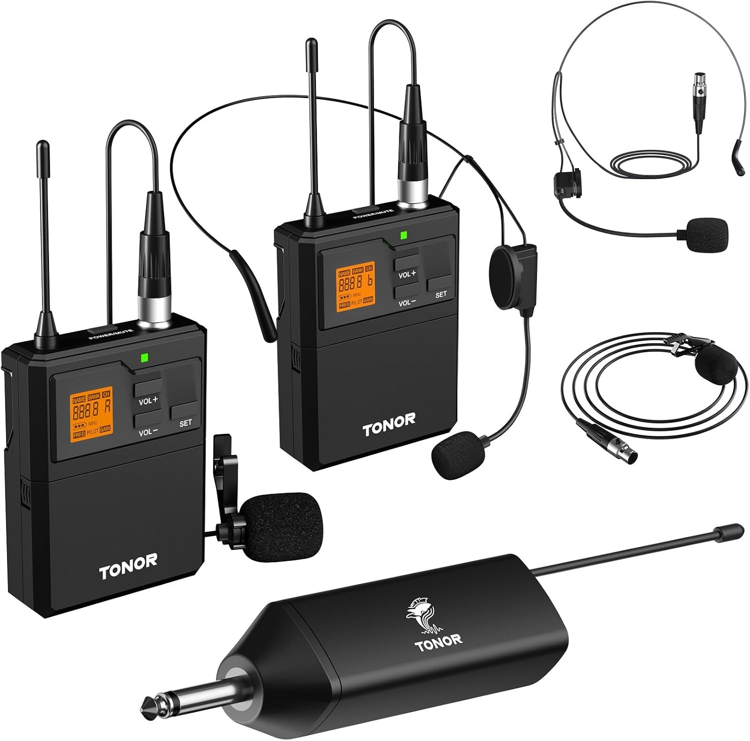 Draadloze Microfoonset UHF - 34% Korting!