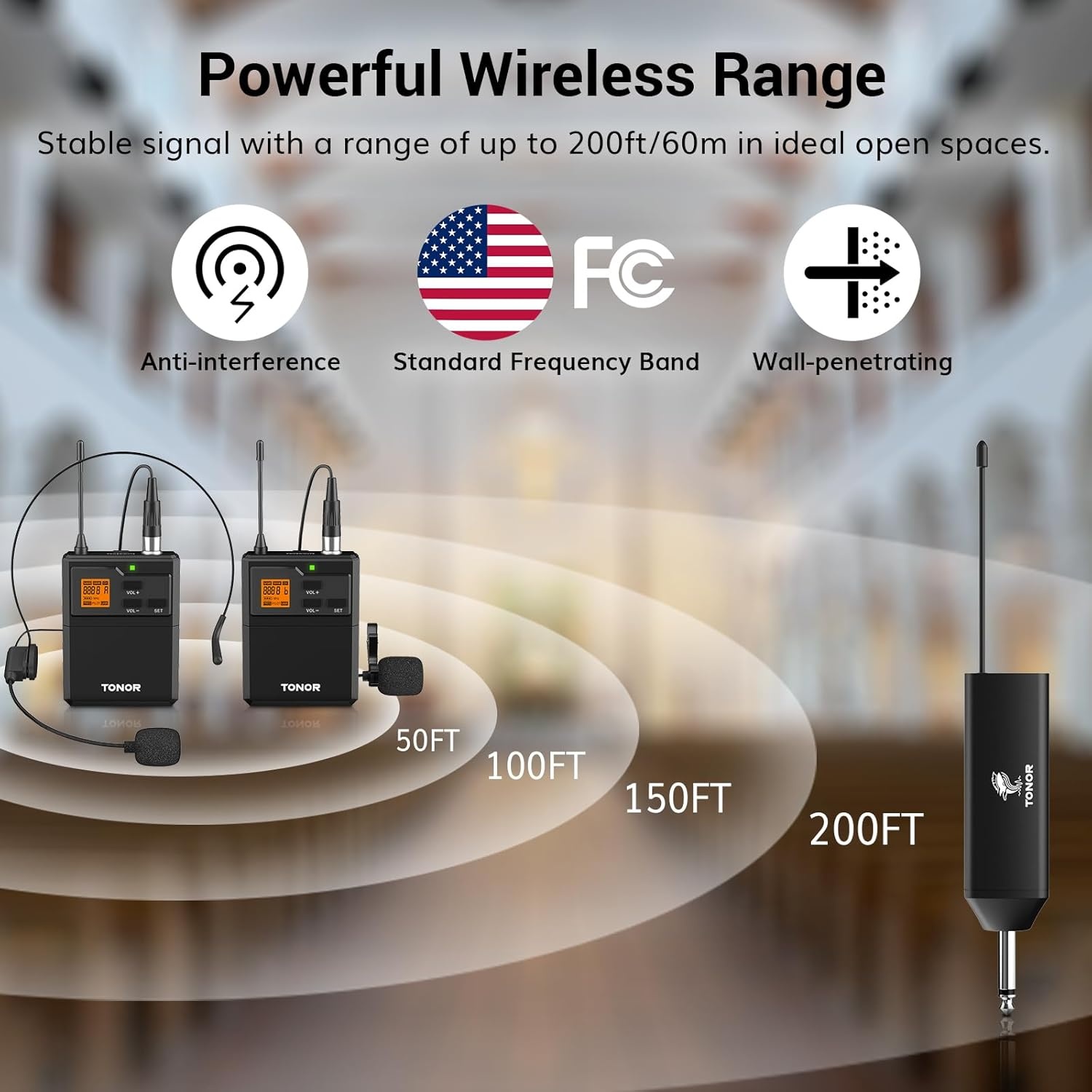 Draadloze Microfoonset UHF - 34% Korting!