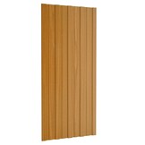 vidaXL Dakpanelen - 12 stuks - Gegalvaniseerd Staal - 34% Korting!
