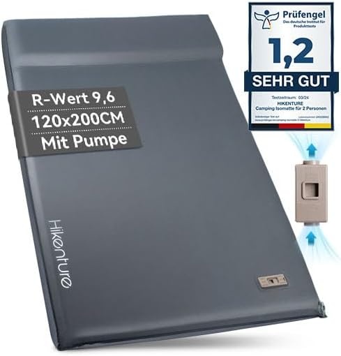 Dubbele Slaapmat 8cm Dik Zelfopblazend (35% Korting)