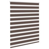 Duo rolgordijn 120 x 175 cm koffiebruin