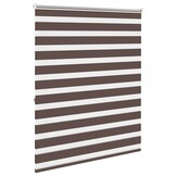 Duo rolgordijn 120 x 175 cm koffiebruin