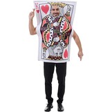 Poker Kaarten Kostuum Koning/Koningin - 32% Korting!