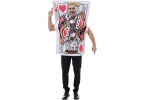 Poker Kaarten Kostuum Koning/Koningin - 32% Korting!