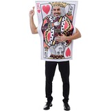 Poker Kaarten Kostuum Koning/Koningin - 32% Korting!