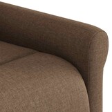 VidaXL Fauteuil Verstelbaar Stof Bruin - 47% Korting!