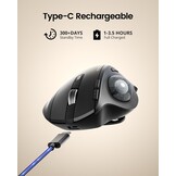 Trackball Muis EM01: Ergonomisch & 29% Korting!
