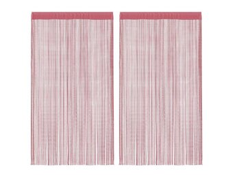 vidaXL Koordgordijnen Roze 140x250 cm (2 st.) - 31% Korting