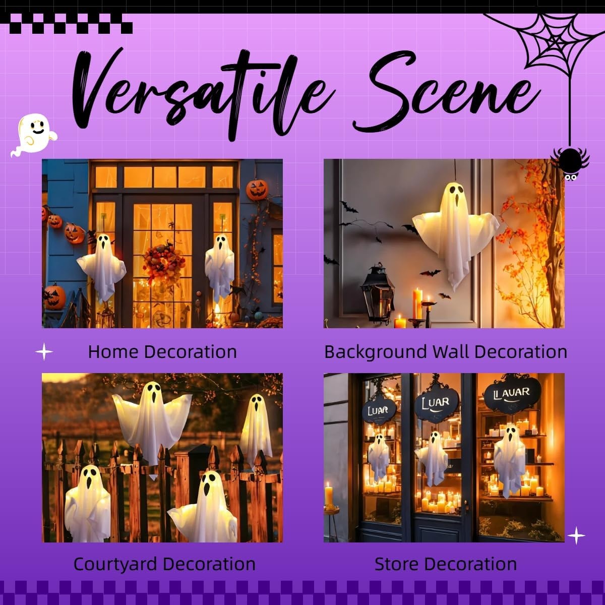 Halloween Lichtslinger Oranje - 75% Korting!