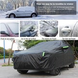 BEXITA Autohoes Sedan M (max 470cm) Waterdicht met Katoenen Voering & UV-bescherming - 29% Korting!