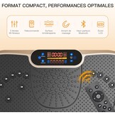 Vibratieplatform Goud: Trainen, Stimuleren & Vetverbranding (29% korting)