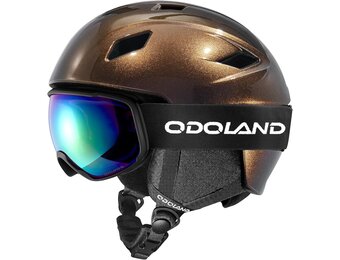 Skihelm & Skibril Set - Unisex, Verstelbaar - 29% Korting!