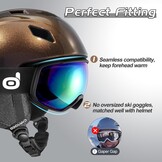 Skihelm & Skibril Set - Unisex, Verstelbaar - 29% Korting!