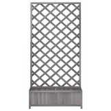 vidaXL Plantenbak met Latwerk - 34% Korting