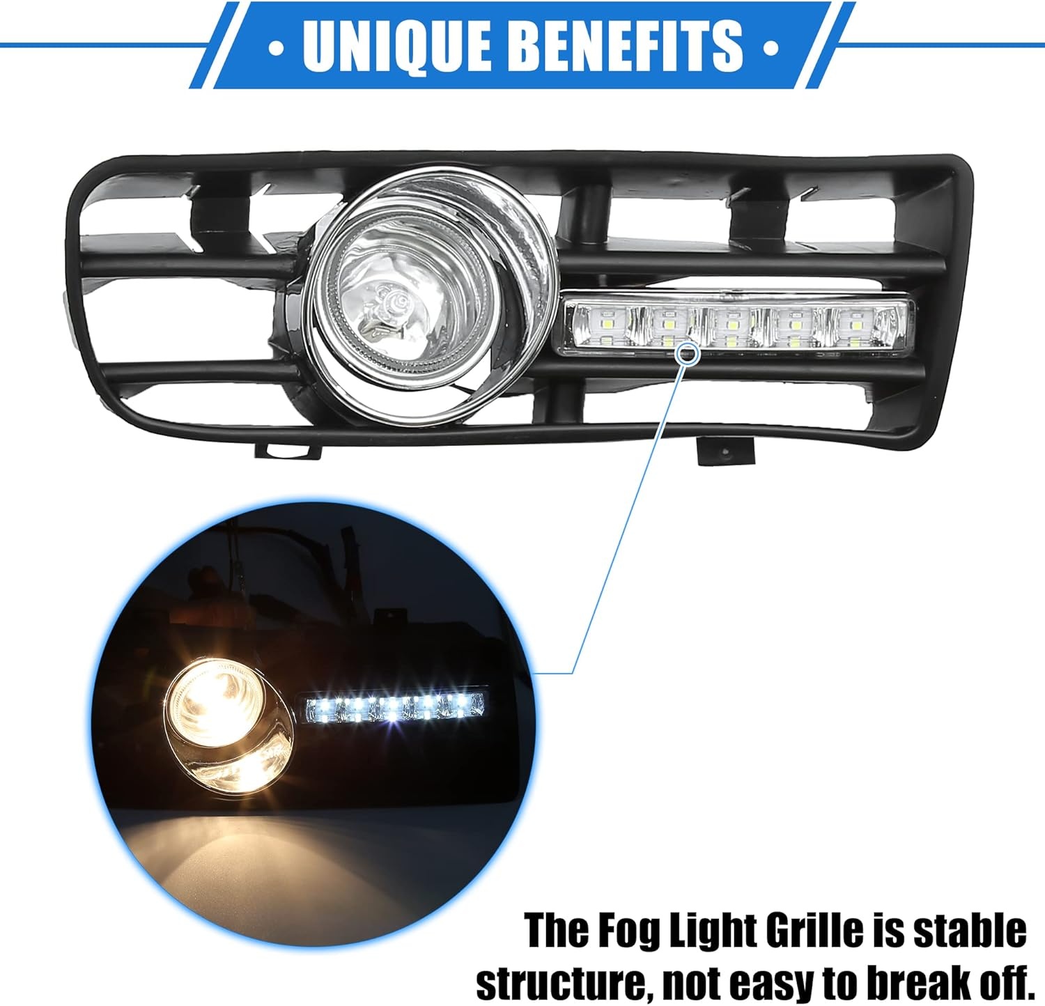 VW Golf Grille met LED - 78% Korting