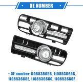 VW Golf Grille met LED - 78% Korting