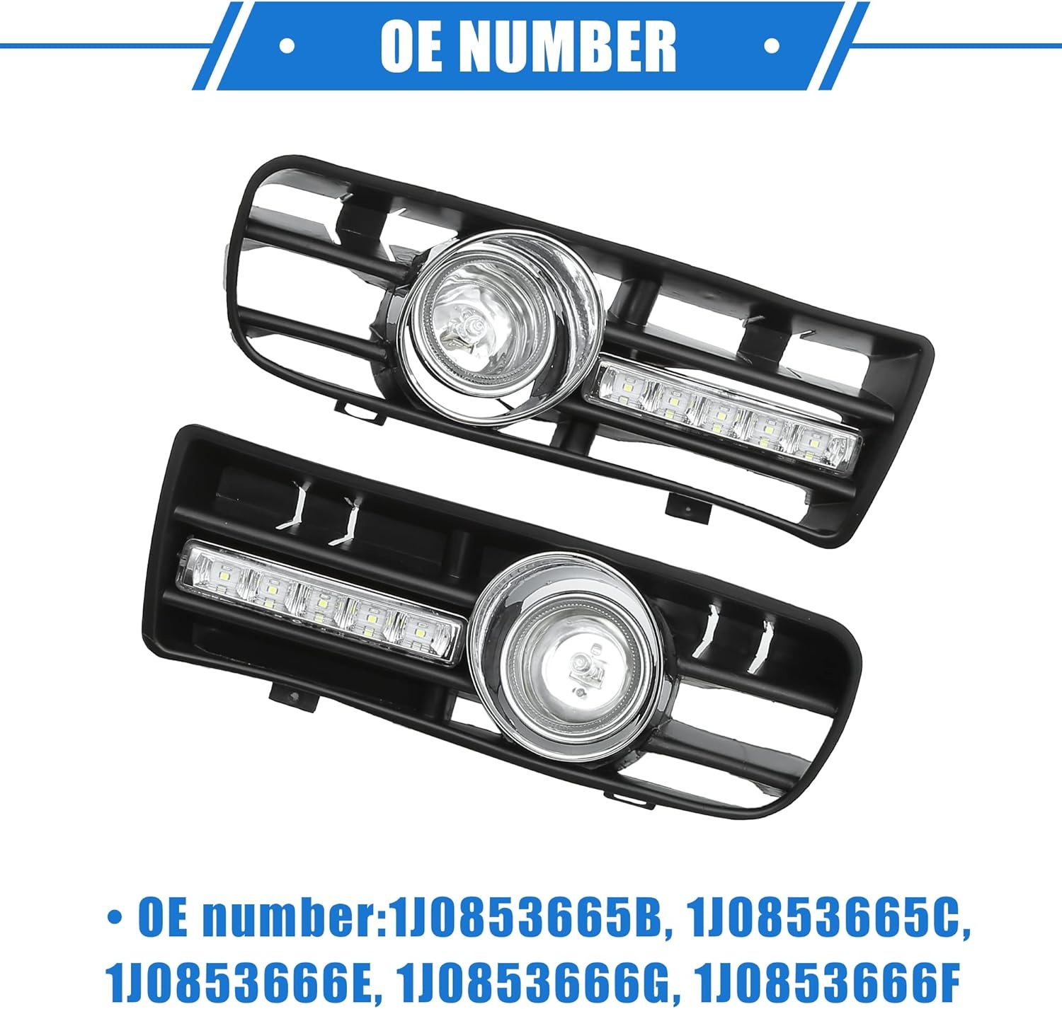 VW Golf Grille met LED - 78% Korting