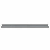 vidaXL Fotoplanken 2 st 80x9x3 cm MDF grijs