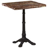 vidaXL Bistrotafel Gerecycled Hout - 60x60cm (35% Korting)