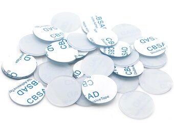 30x Zelfklevende Rubberen Buffers - Transparant (30mm) - 24% Korting!
