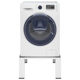 vidaXL Wasmachineverhoger wit