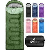 Sportneer Slaapzak - 3-4 Seizoenen, Warm & Compact, 33% Korting!