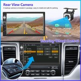 Dubbel DIN Autoradio met 58% Korting: Draadloze CarPlay/Android Auto & 7" HD Touchscreen