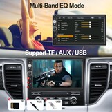 Dubbel DIN Autoradio met 58% Korting: Draadloze CarPlay/Android Auto & 7" HD Touchscreen