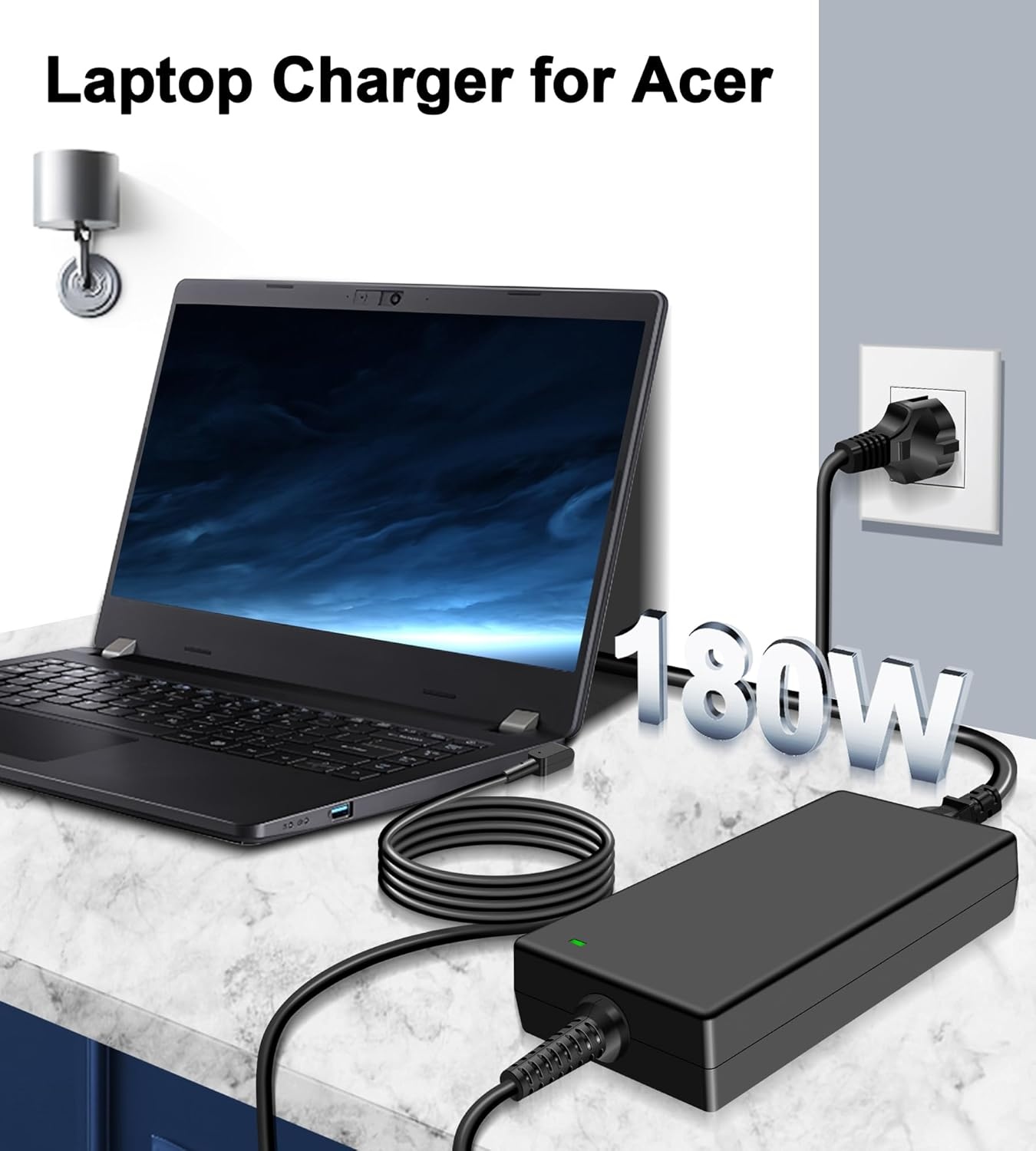 Acer 180W Oplader | 33% Korting