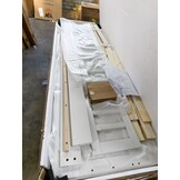 Peuterbed - wit - 160x80cm - incl lattenbodem kinderbed
