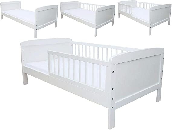 Peuterbed - wit - 160x80cm - incl lattenbodem kinderbed
