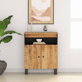 Dressoir Massief Mangohout - 60x33x75cm - 35% Korting