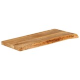 VidaXL Tafelblad Massief Mangohout met Natuurlijke Rand - 80cm - 28% Korting